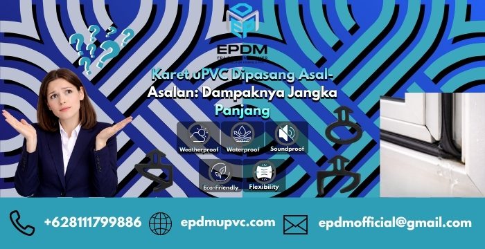 Karet uPVC Dipasang Asal-Asalan: Dampaknya Jangka Panjang