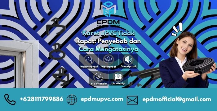 Karet uPVC Tidak Rapat